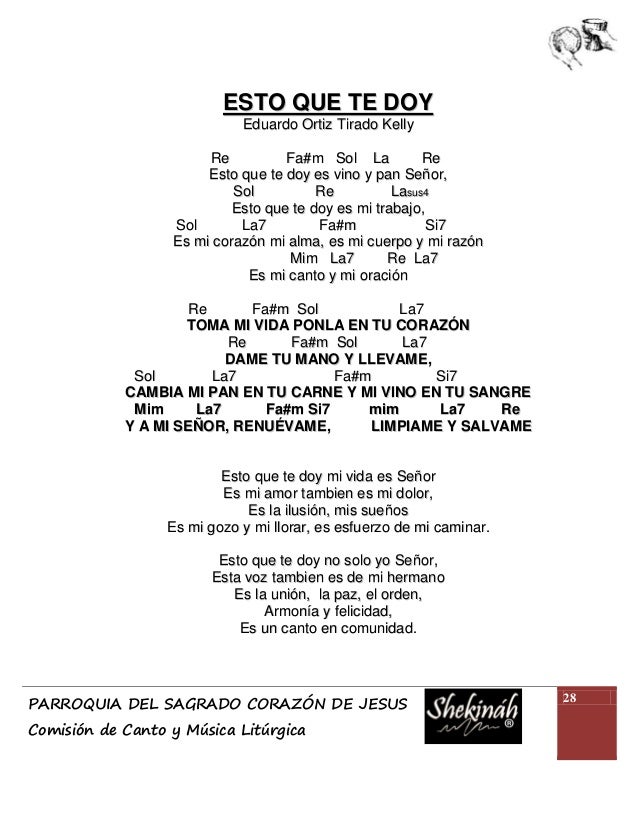 Cancion como zaqueo letra libro del coro sagrado corazon 