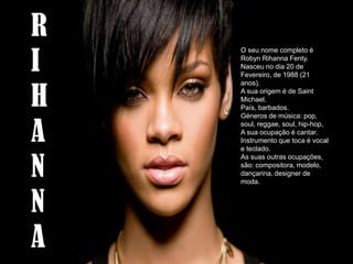 P!NK!!!O seu nome verdadeiro é Alecia Beth Moore.Nasceu no dia 8 de Setembro de 1979 (30 anos).A sua origem é de Doylestows,  Pensilvânia,  mas o seu país é Estados Unidos da América.Géneros de música: Pop, Rock,  Pop punk, e R&B.Os instrumentos que toca é violão e vocal.O seu período de actividade  foi de 1996-actualmente.