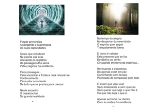 Cantos de Amor ao Belo