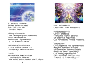 Cantos de Amor ao Belo