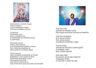 Cantos de Amor ao Belo