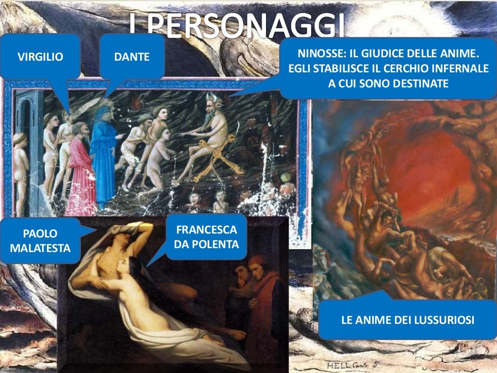 Canto v Inferno Dante