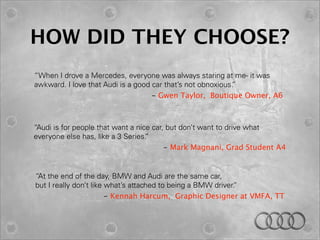 Audi - presented by SWOT Team