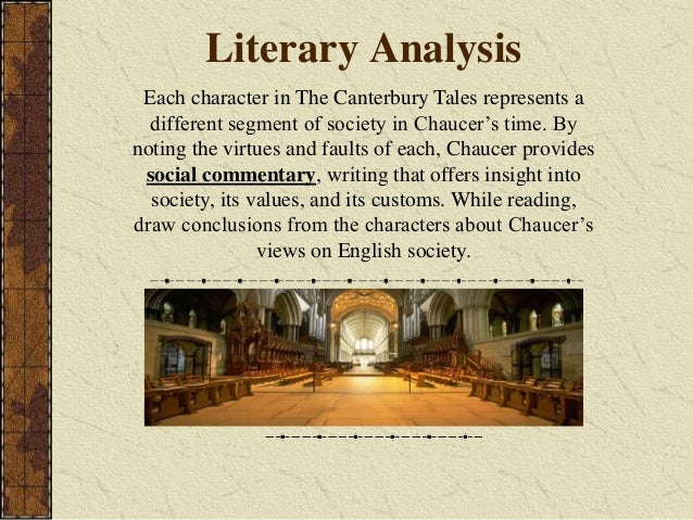 A Literary Analysis of the Wife of Bath in the Canterbury Tales by Geoffrey Chaucer