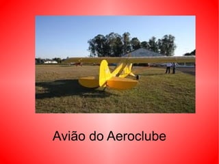 Avião do Aeroclube 
