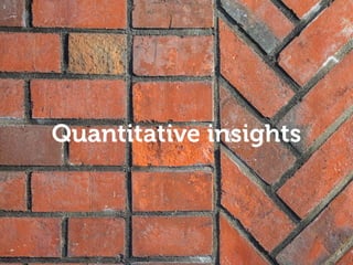 Excited OutsidersQuantitative insights
 