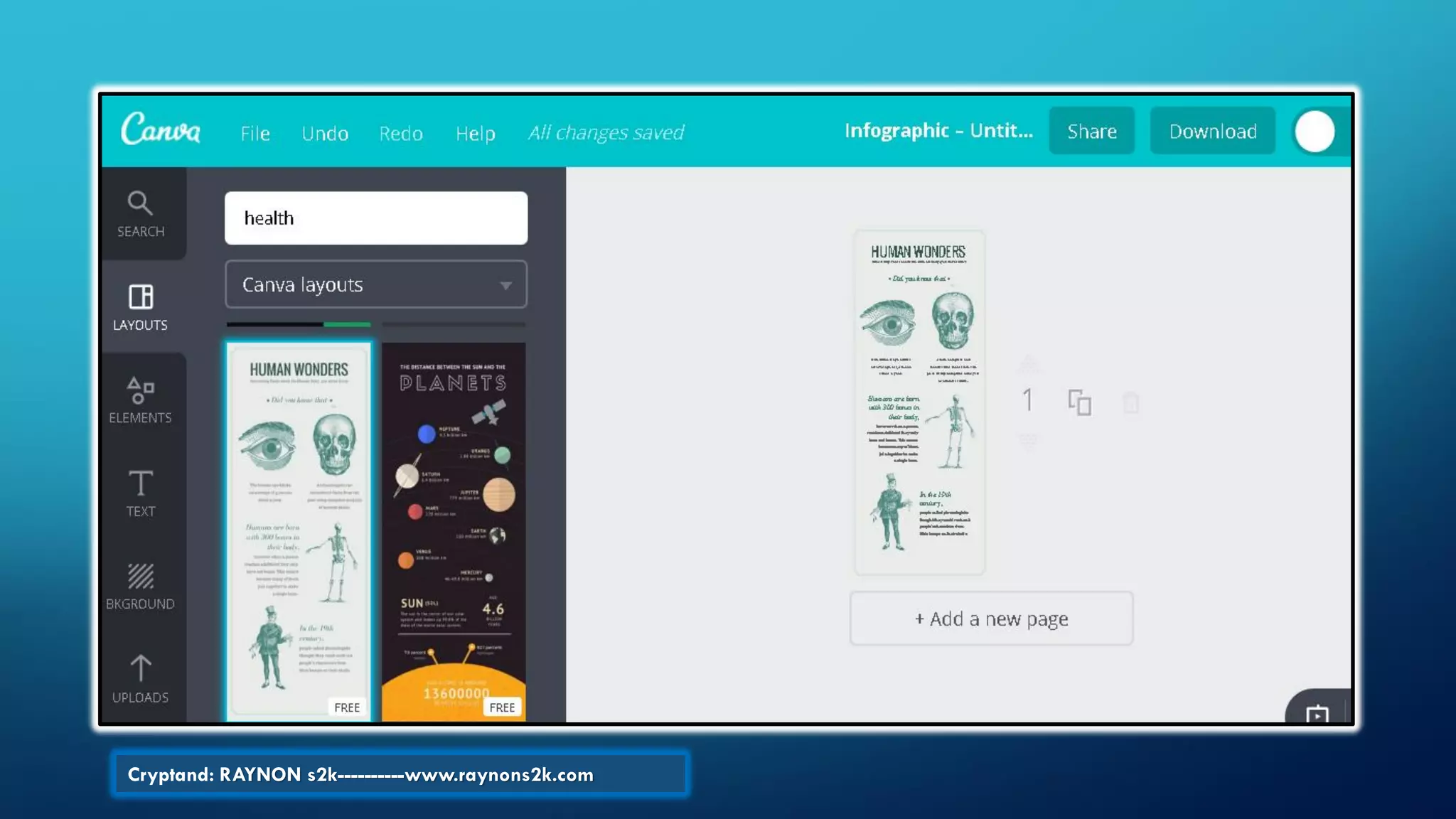 Cryptand: RAYNON s2k----------www.raynons2k.com
 