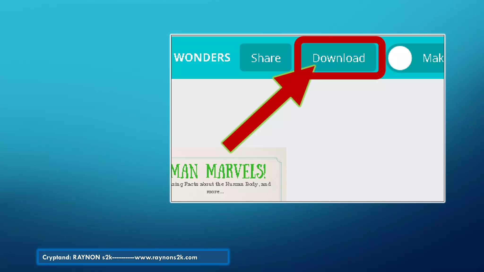 Cryptand: RAYNON s2k----------www.raynons2k.com
 