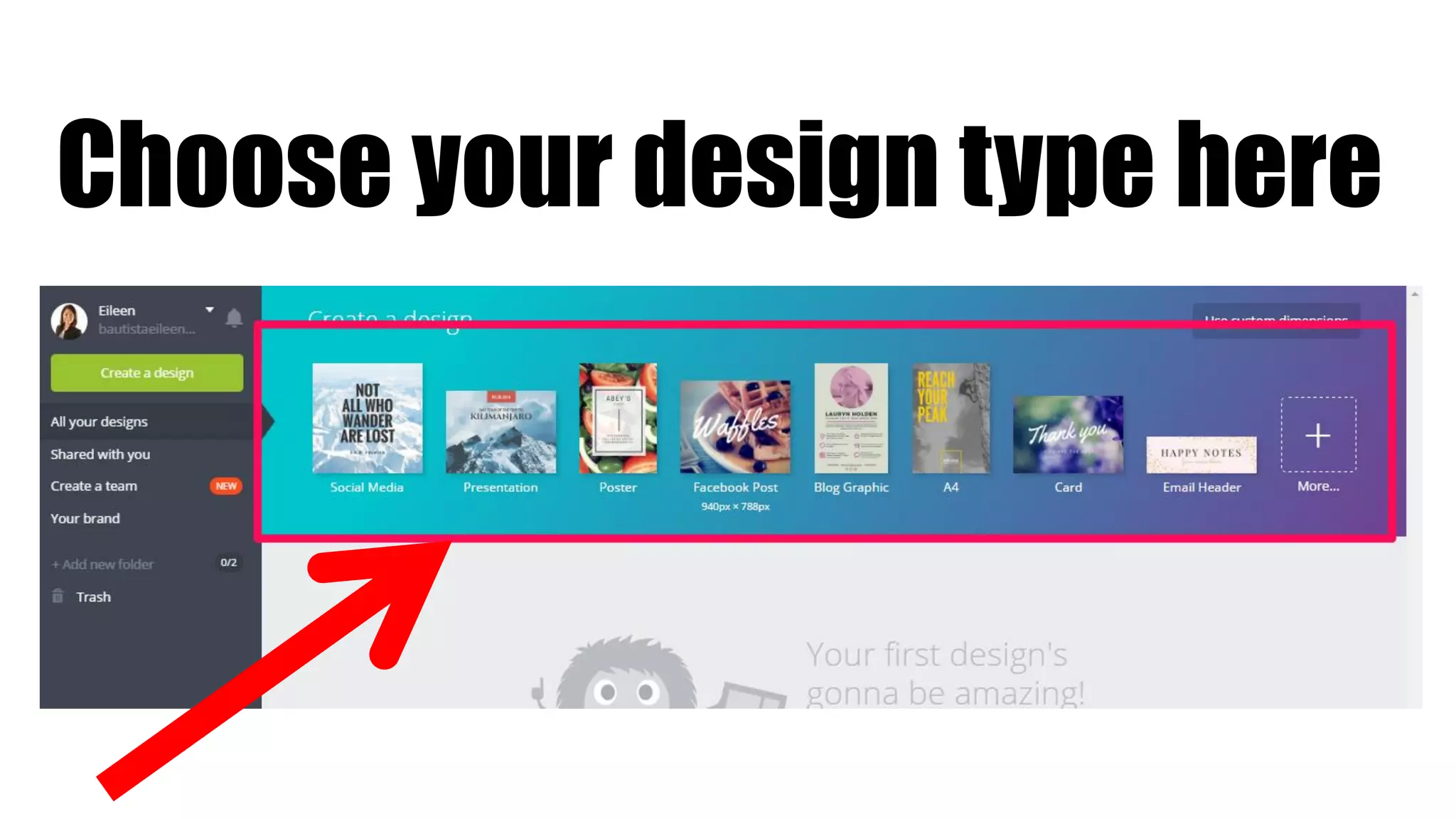 Choose your design type here
 