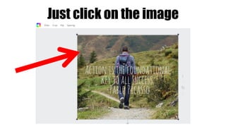 Just click on the image
 