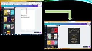 Plantillas
prediseñadas
 