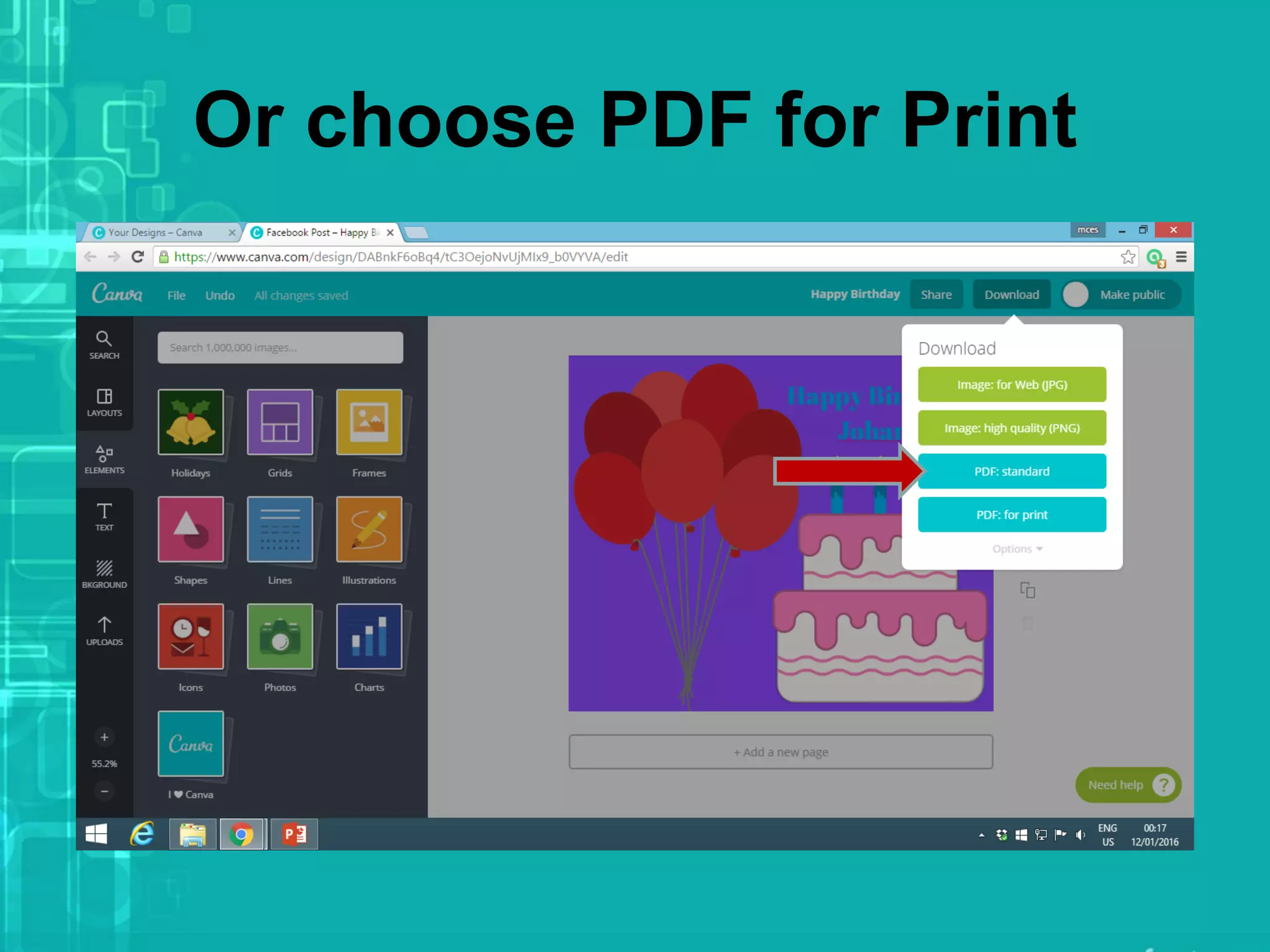 Or choose PDF for Print
 