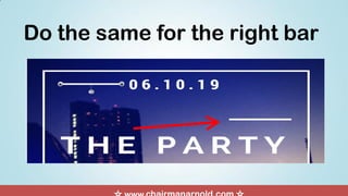 Do the same for the right bar
 