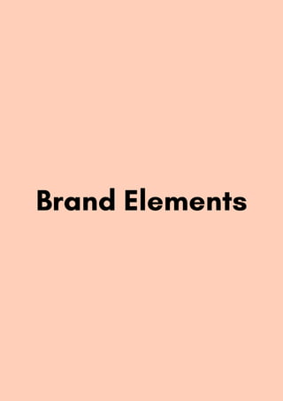 Brand Elements
 