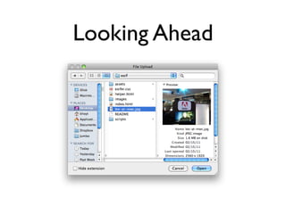 Looking Ahead
 