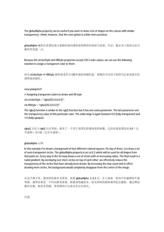 Canvas教程 | PDF