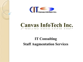 IT Consulting Staff Augmentation Services 