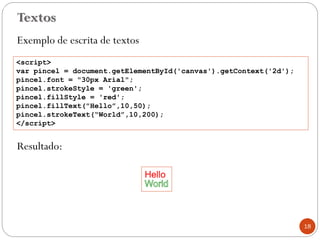 Ctx Script Minicurso de HTML5 Canvas - | PDF