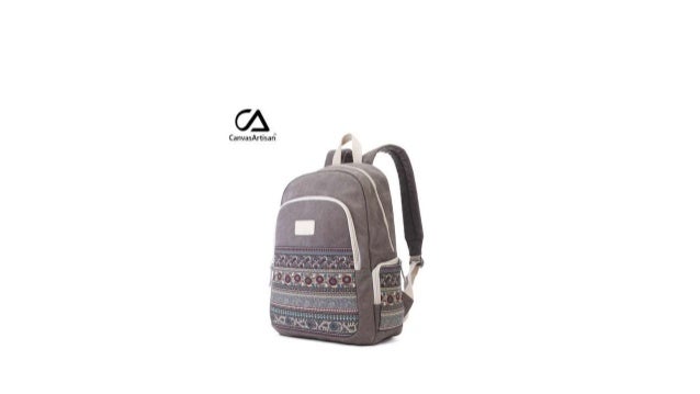 canvas artisan backpack