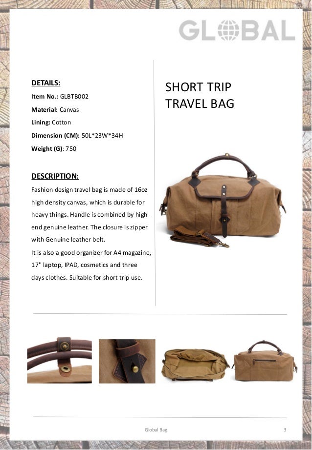 2017 New Arrival Canvas Bag Catalogue