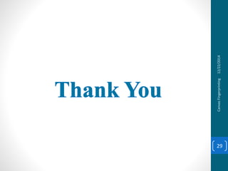 12/22/2014CanvasFingerprinting
29
 