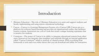Canvas for beginners | PPTX