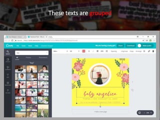 These texts are grouped
 