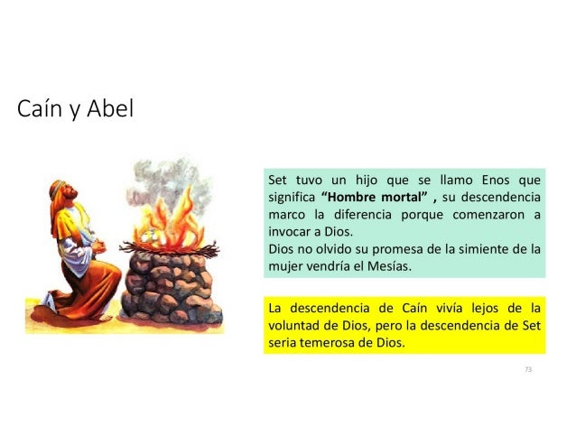 Cain Y Abel