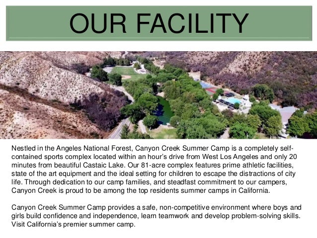 theme days at canyon creek summer camp in california
