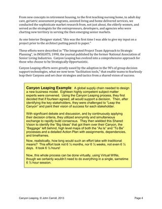Leaping Example Canyon Leaping White Paper - 2013 | PDF