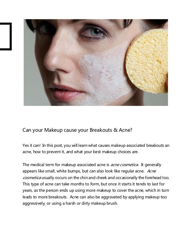 Can Detoxing Your Make Your Skin Breakout does makeup cause acne fay Can Detoxing Your Make Your Skin Breakout does makeup cause acne fay