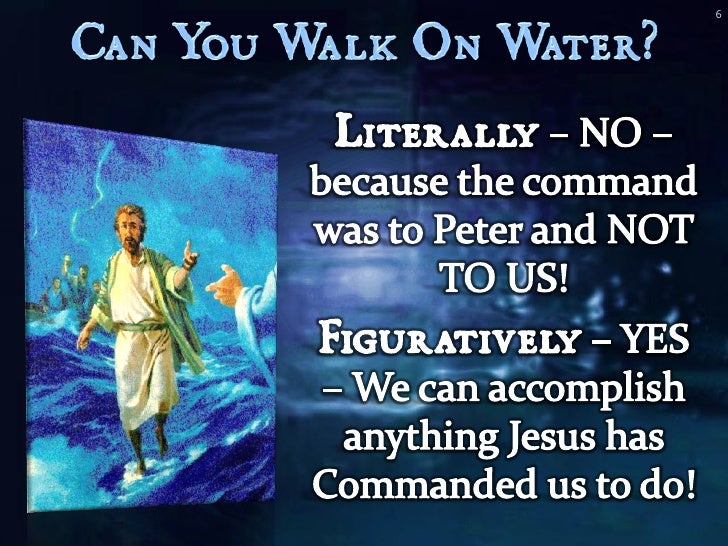 Can You Walk On Water?