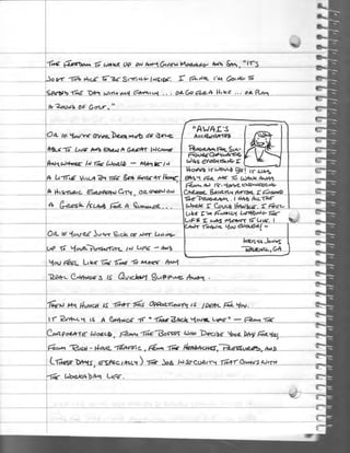 Handwritten: Can You Write A Letter Like This One