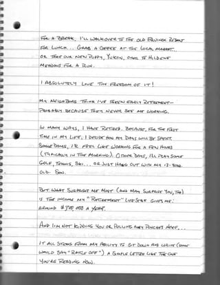 Handwritten: Can You Write A Letter Like This One