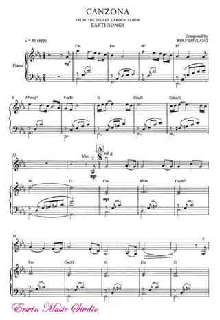 Canzona piano+violin