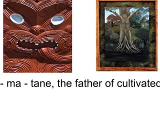 Rango - ma - tane, the father of cultivated food. 