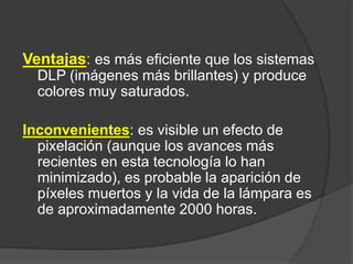 TIPOS DE PROYECTORES