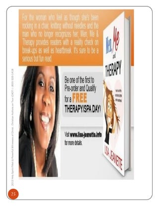 25

2013 Holy Spirit-Filled & Powerful Witnesses of Christ: Christian Authors on Tour (CAOT) | (800) 929-1418

 