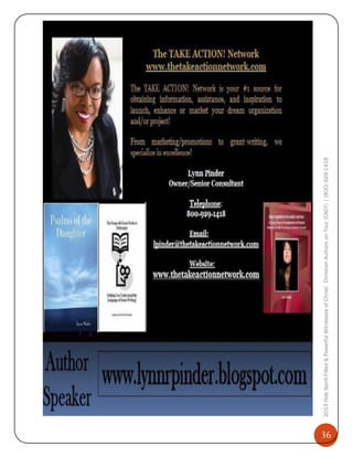 36

2013 Holy Spirit-Filled & Powerful Witnesses of Christ: Christian Authors on Tour (CAOT) | (800) 929-1418

 