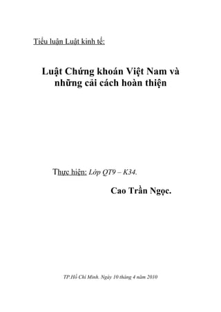 Cao trần ngọc