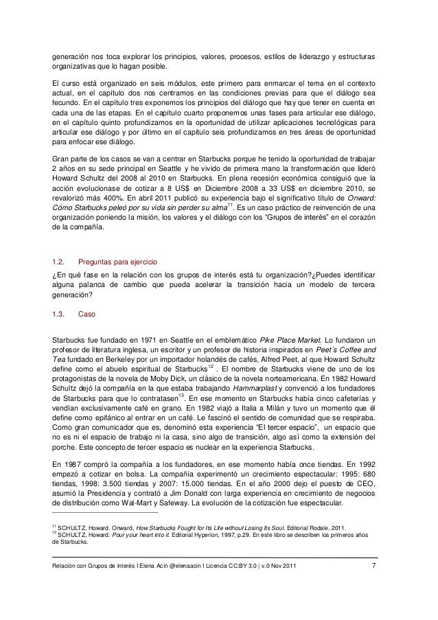 stakeholders starbucks As a result, they have a wide range of stakeholders, both internal and external this paper will examine the various stakeholders of starbucks, their roles in the. stakeholders starbucks As a result, they have a wide range of stakeholders, both internal and external this paper will examine the various stakeholders of starbucks, their roles in the.