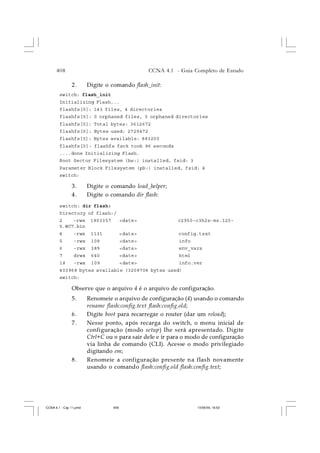 Cap.11  configura-ço de switches