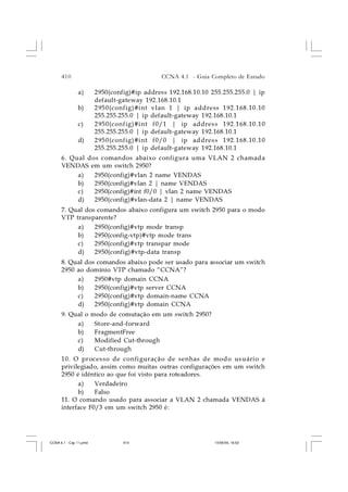 Cap.11  configura-ço de switches