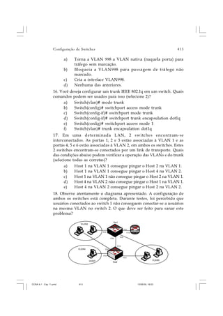 Cap.11  configura-ço de switches