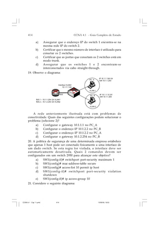Cap.11  configura-ço de switches