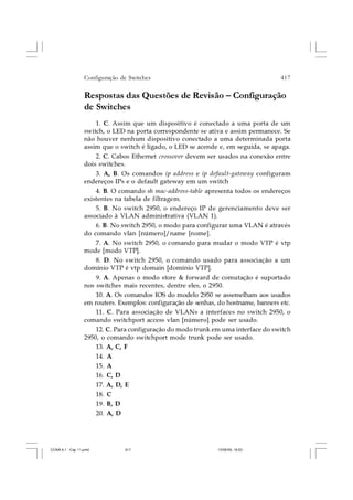 Cap.11  configura-ço de switches