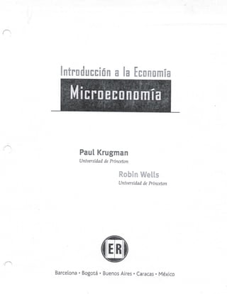 Microeconomía by Paul krugman