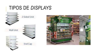 TIPOS DE DISPLAYS
 