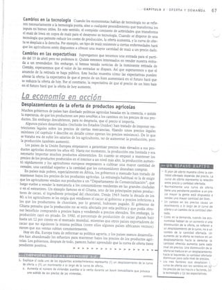 Capítulo 3: Oferta y demanda