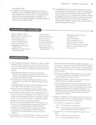 Capítulo 3: Oferta y demanda